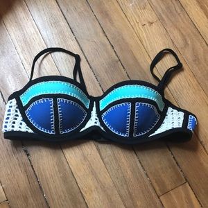 blue balconette TRIANGL top-bottom sold separately